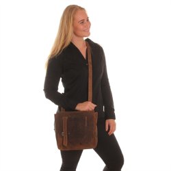 Skuldertaske / Crossbody med "DA VINCI" Anatomy motiv 